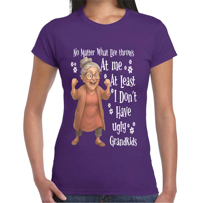 No Matter What Life | LADIES T-SHIRT Purple No Matter What Life | LADIES T-SHIRT