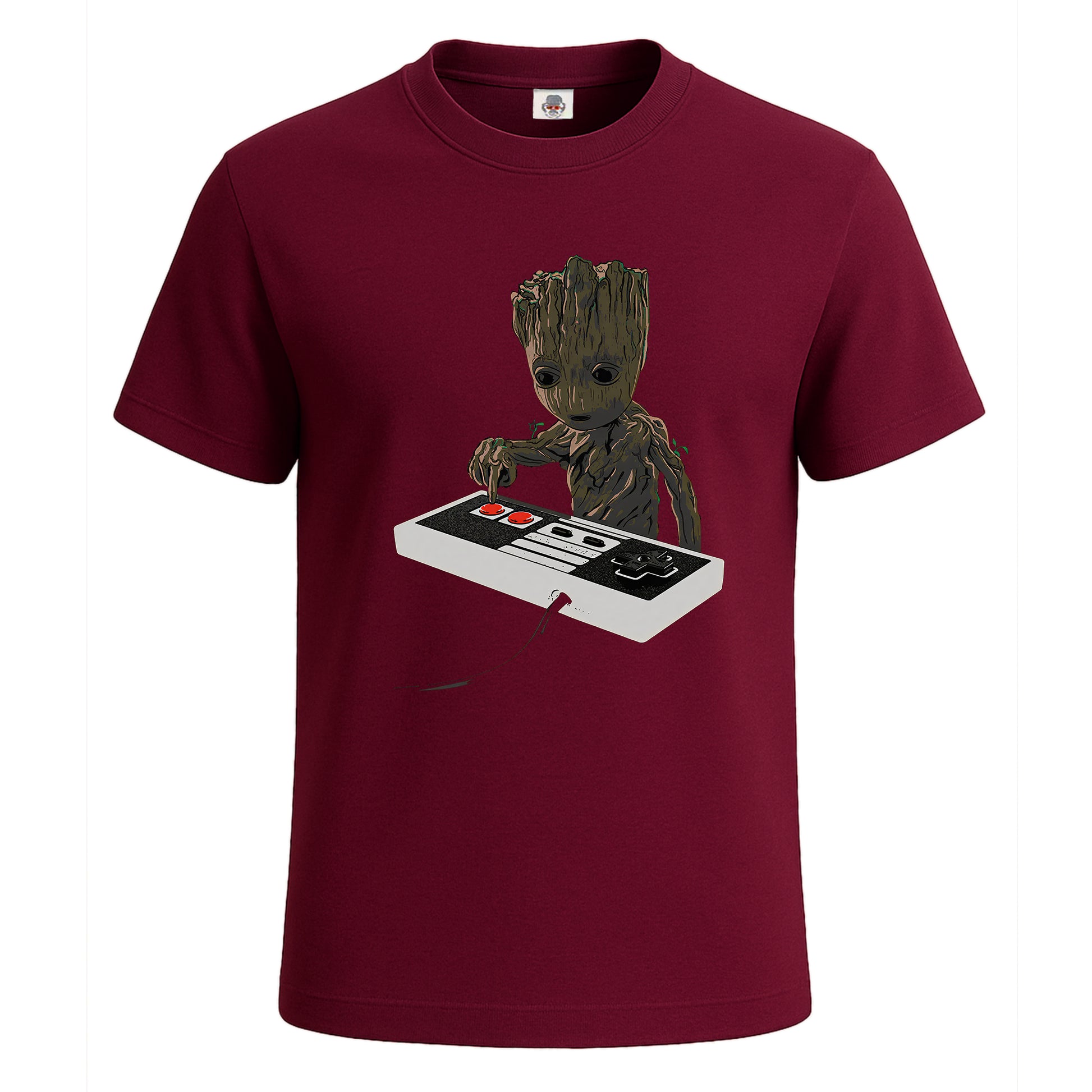 BABY GROOT STAR | T-Shirt For Men's Maroon BABY GROOT STAR | T-Shirt For Men's