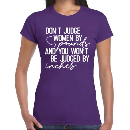 DON'T JUDE WOMEN | LADIES T-SHIRT