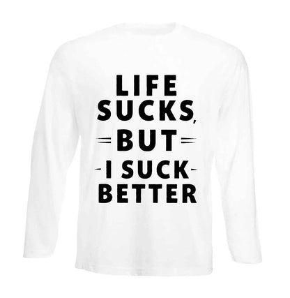 Life Sucks But I Suck | Men's Long Sleeve