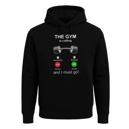 The Gym Is Calling | Hoody For Men's The Gym Is Calling | Hoody For Men's