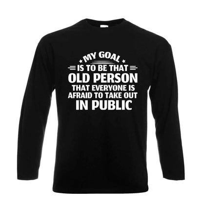 My Goal is To Be That | Men's Long Sleeve