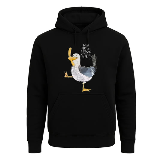 Happy As Seagull | Hoody For Men's