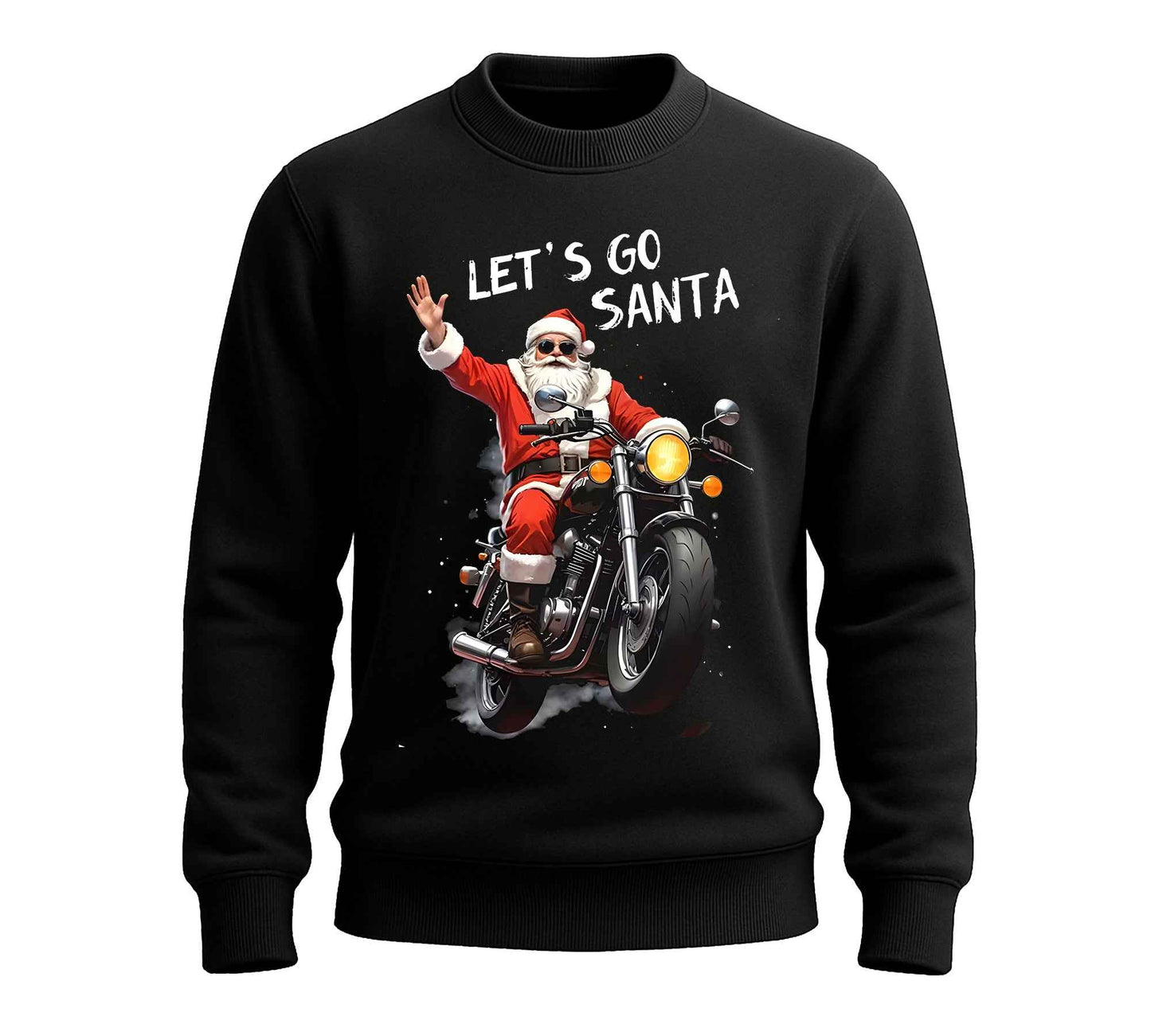 LET'S GO SANTA RIDE | Sweatshirt For Men's