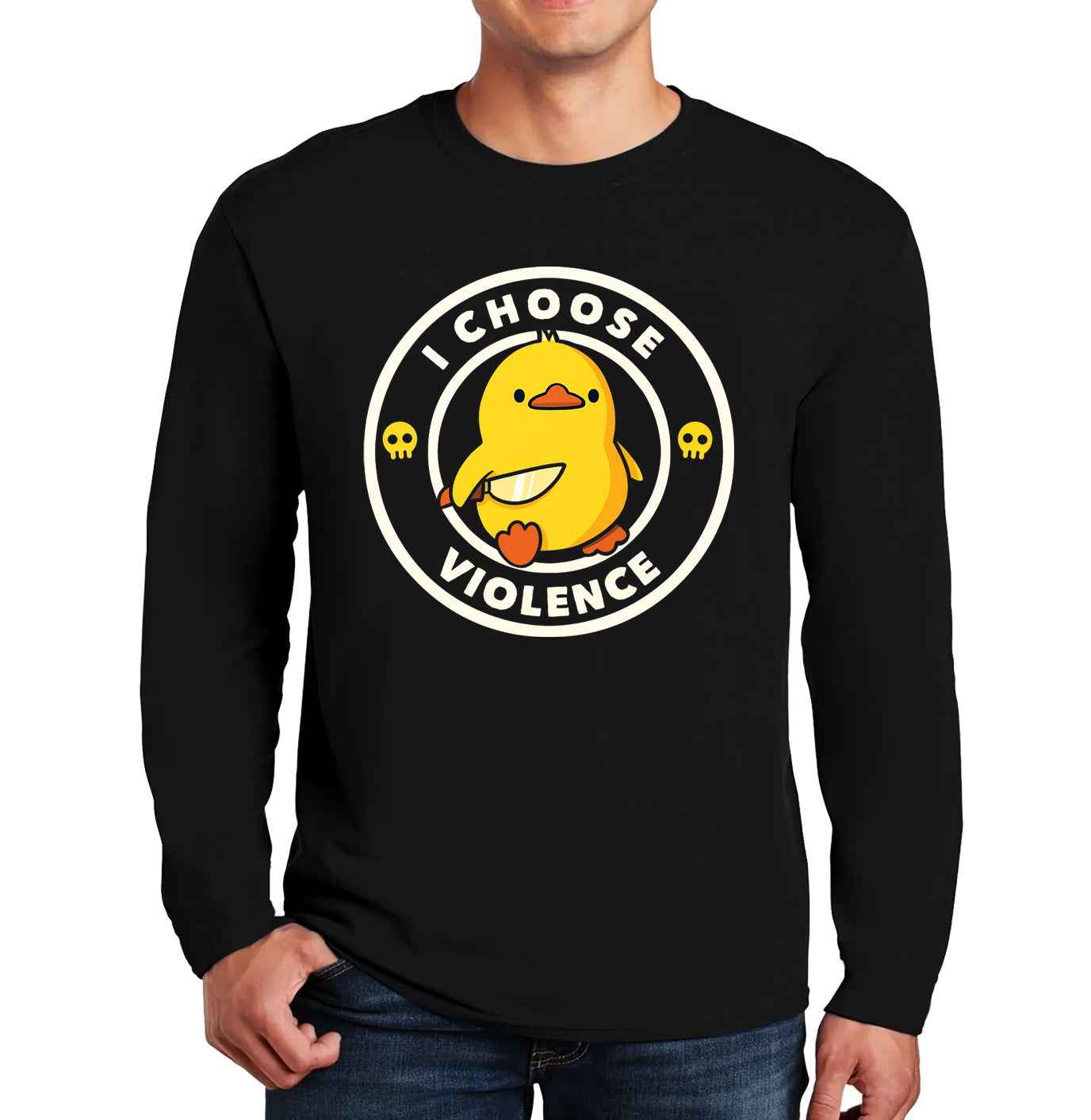 I Choose Violence | Men's Long Sleeve