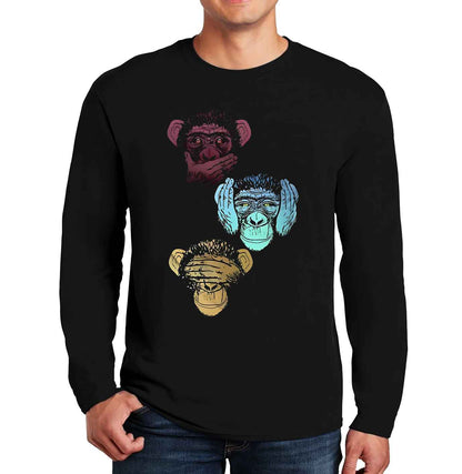 Hip Hop Monkey | Men's Long Sleeve Hip Hop Monkey | Men's Long Sleeve