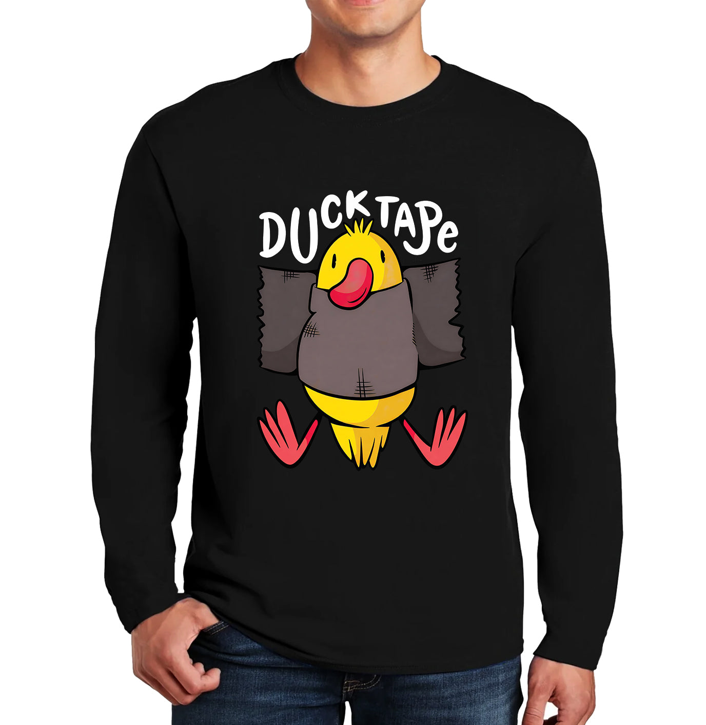 Duck Tape Rubber | Men's Long Sleeve Duck Tape Rubber | Men's Long Sleeve
