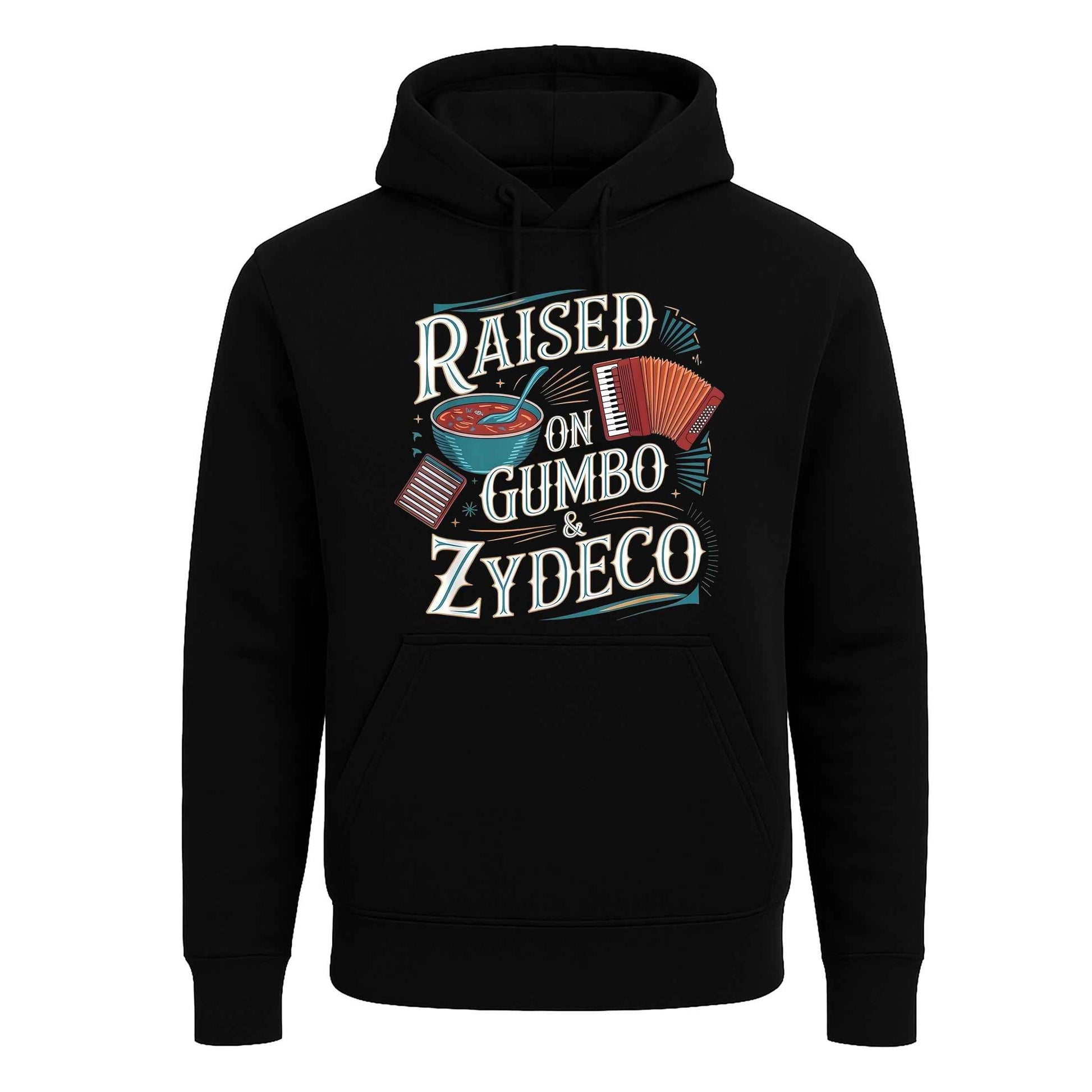 Raised on Gumbo Zydeco | Hoody For Men's Raised on Gumbo Zydeco | Hoody For Men's