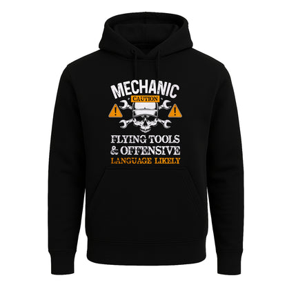 Mechanic Caution  Flying | Hoody For Men's