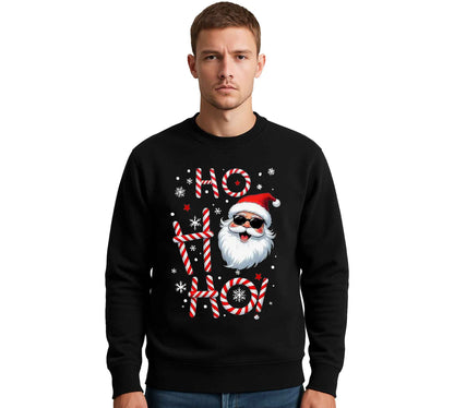 HO H HO SANTA SMILE | Sweatshirt For Men's