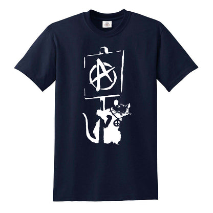 Banksy Anarchy Rat | MEN'S T-SHIRT