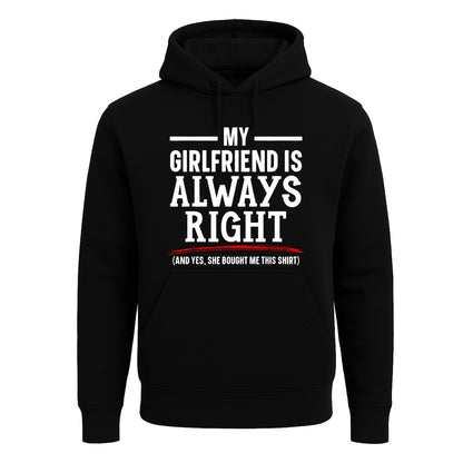 My Girlfriend is Always | Hoody For Men's My Girlfriend is Always | Hoody For Men's