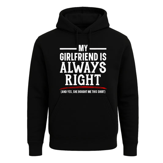 My Girlfriend is Always | Hoody For Men's
