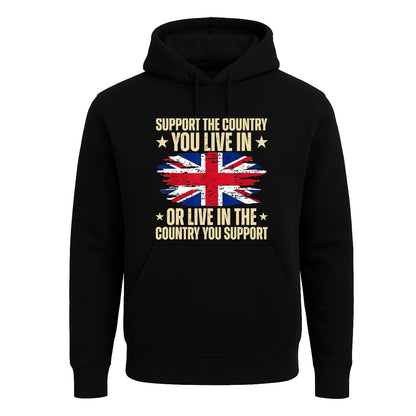 Support The Country You | Hoody For Men's Support The Country You | Hoody For Men's