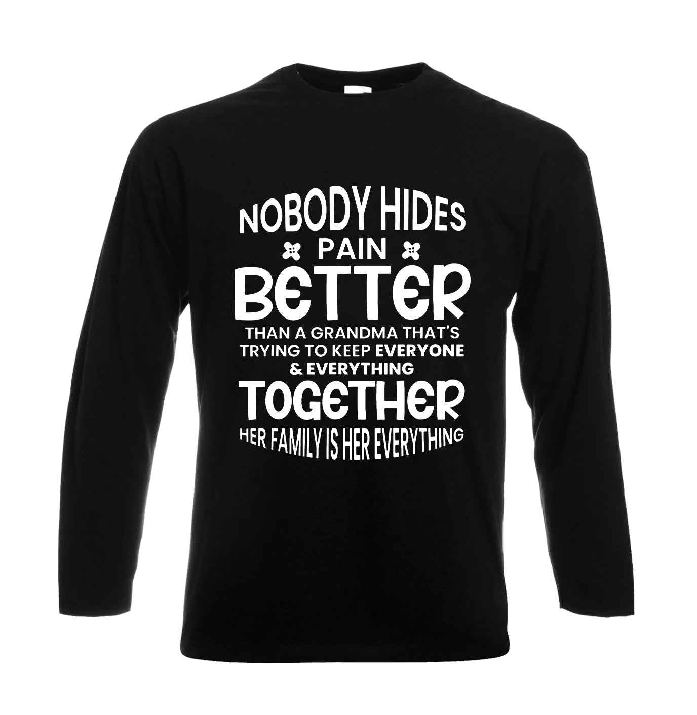 Nobody Hidee Pain | Men's Long Sleeve