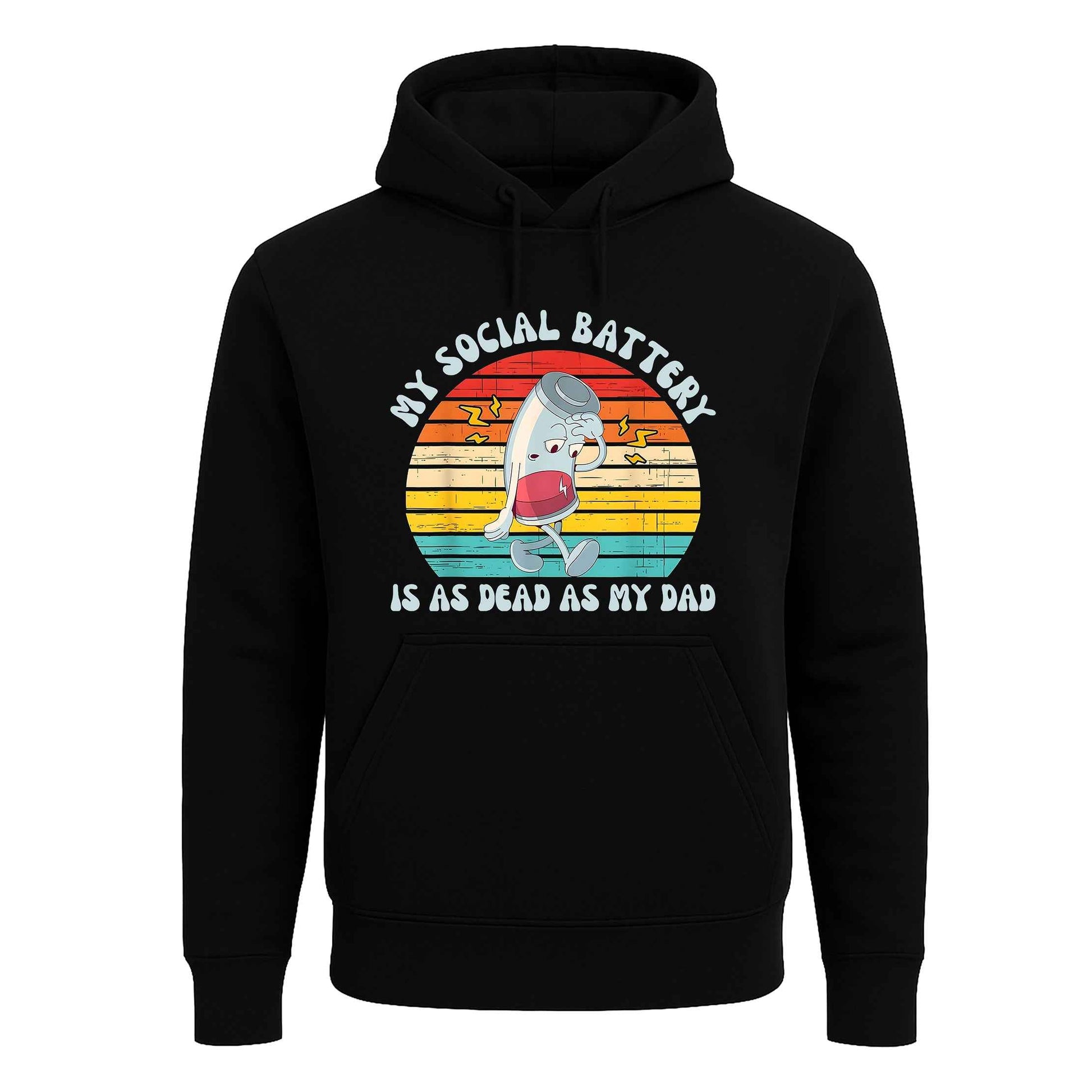 My Social Battery Is As | Hoody For Men's My Social Battery Is As | Hoody For Men's