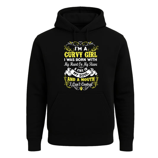 I'm A Curvy Girl I Was | Hoody For Men's