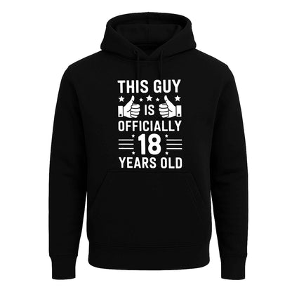 This Guy Is Officially | Hoody For Men's BLACK HOODY This Guy Is Officially | Hoody For Men's