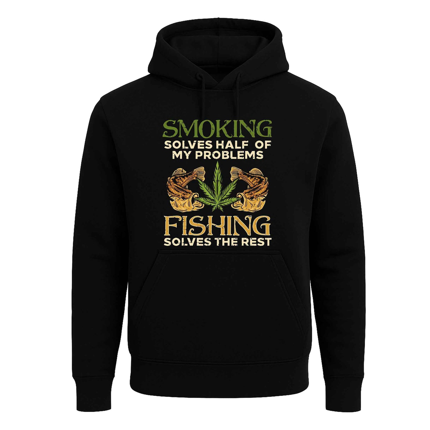 Smoking Solves Half  | Hoody For Men's