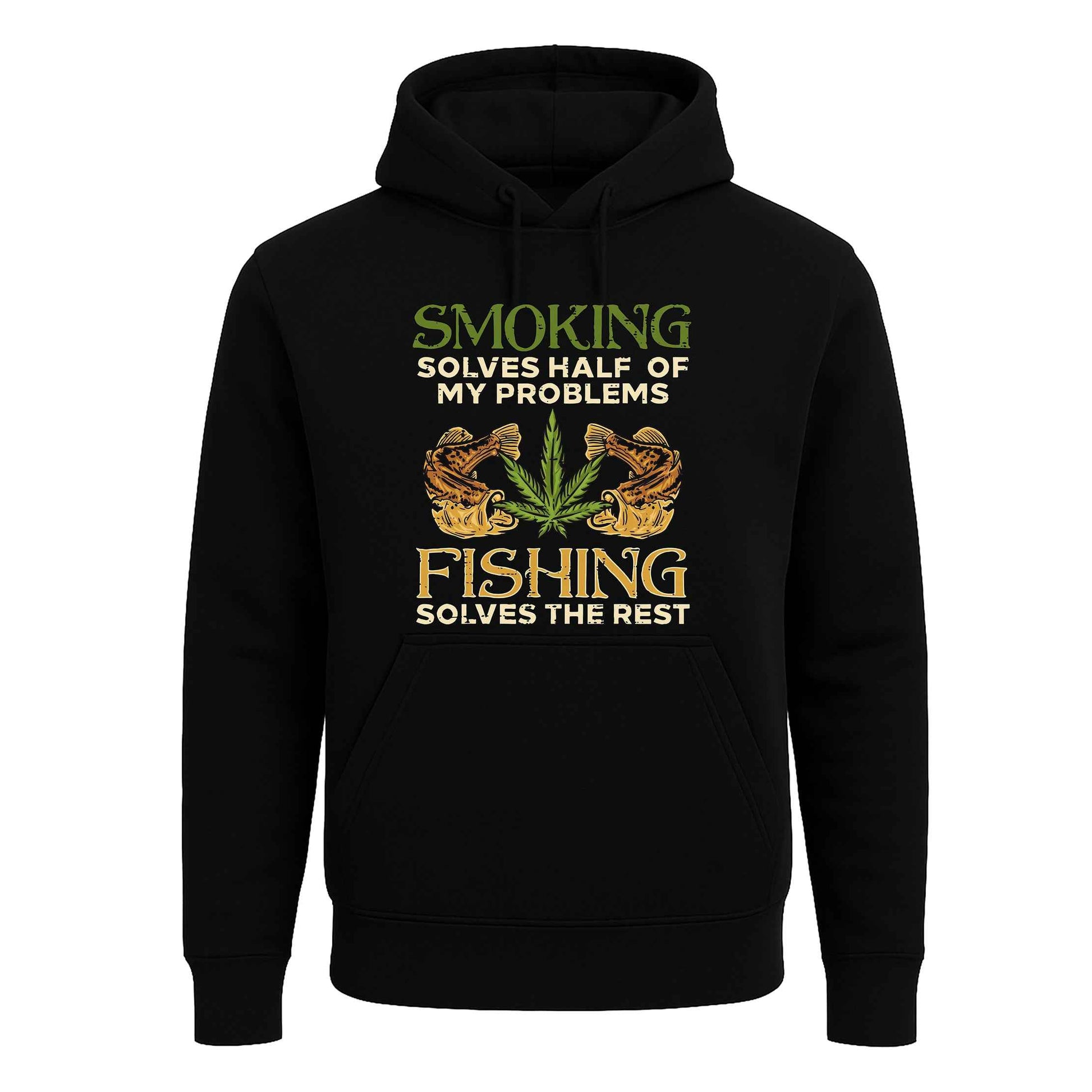 Smoking Solves Half  | Hoody For Men's