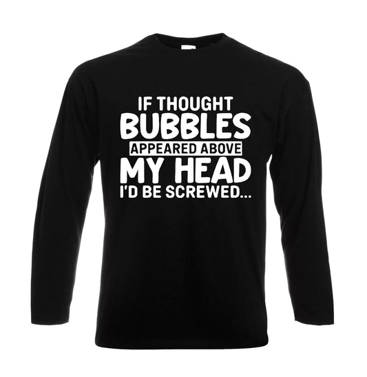 If Thought Bubbles | Men's Long Sleeve