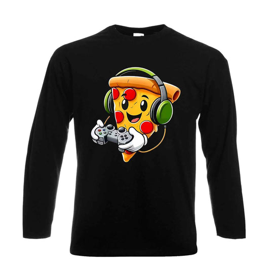 Pizza Video Gaming | Men's Long Sleeve