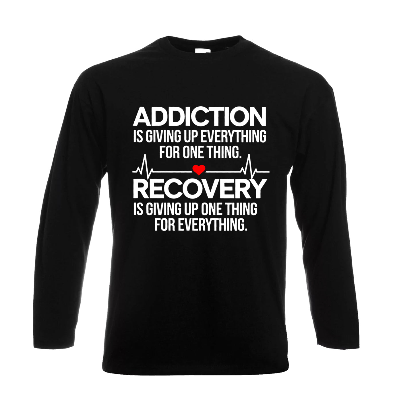 Addiction Is Giving Up | Men's Long Sleeve Addiction Is Giving Up | Men's Long Sleeve