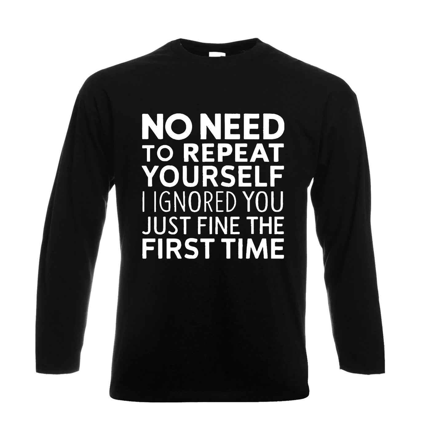No Need To Repeat | Men's Long Sleeve