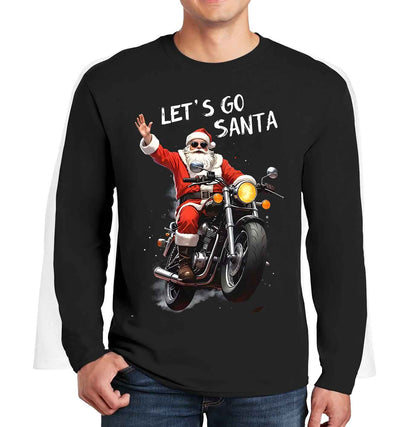 LET'S GO SANTA RIDE | Men's Longsleeve