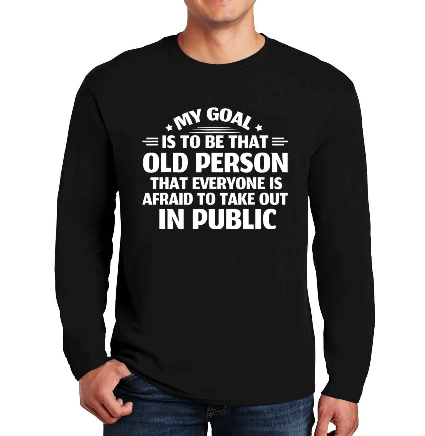 My Goal is To Be That | Men's Long Sleeve