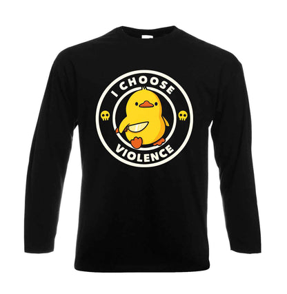 I Choose Violence | Men's Long Sleeve