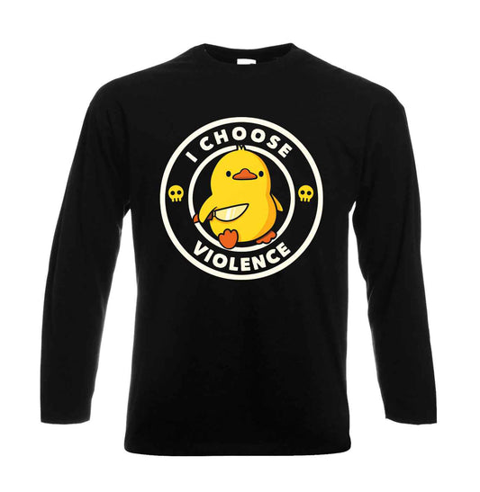 I Choose Violence | Men's Long Sleeve