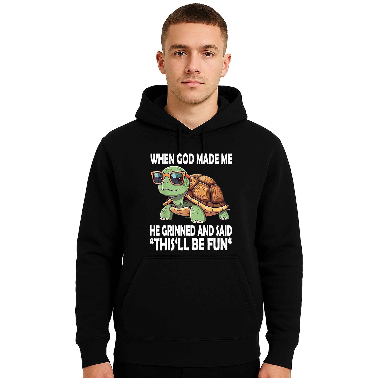 WHEN GOD MADE ME HE | Hoody For Men's WHEN GOD MADE ME HE | Hoody For Men's