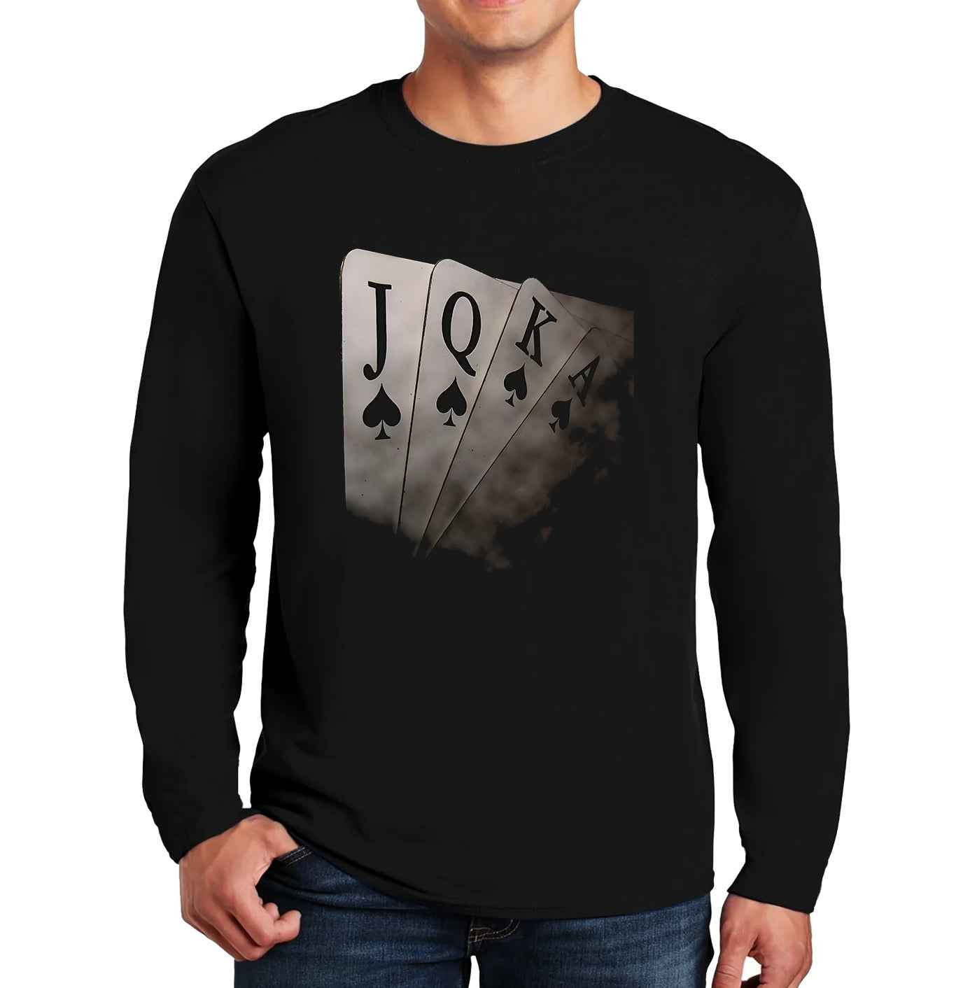 Poker Elements 3D | Men's Long Sleeve Poker Elements 3D | Men's Long Sleeve