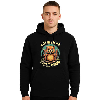 A Clean Beaver Always | Hoody For Men's