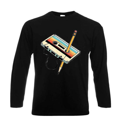 80s Cassette Tape | Men's Long Sleeve 80s Cassette Tape | Men's Long Sleeve