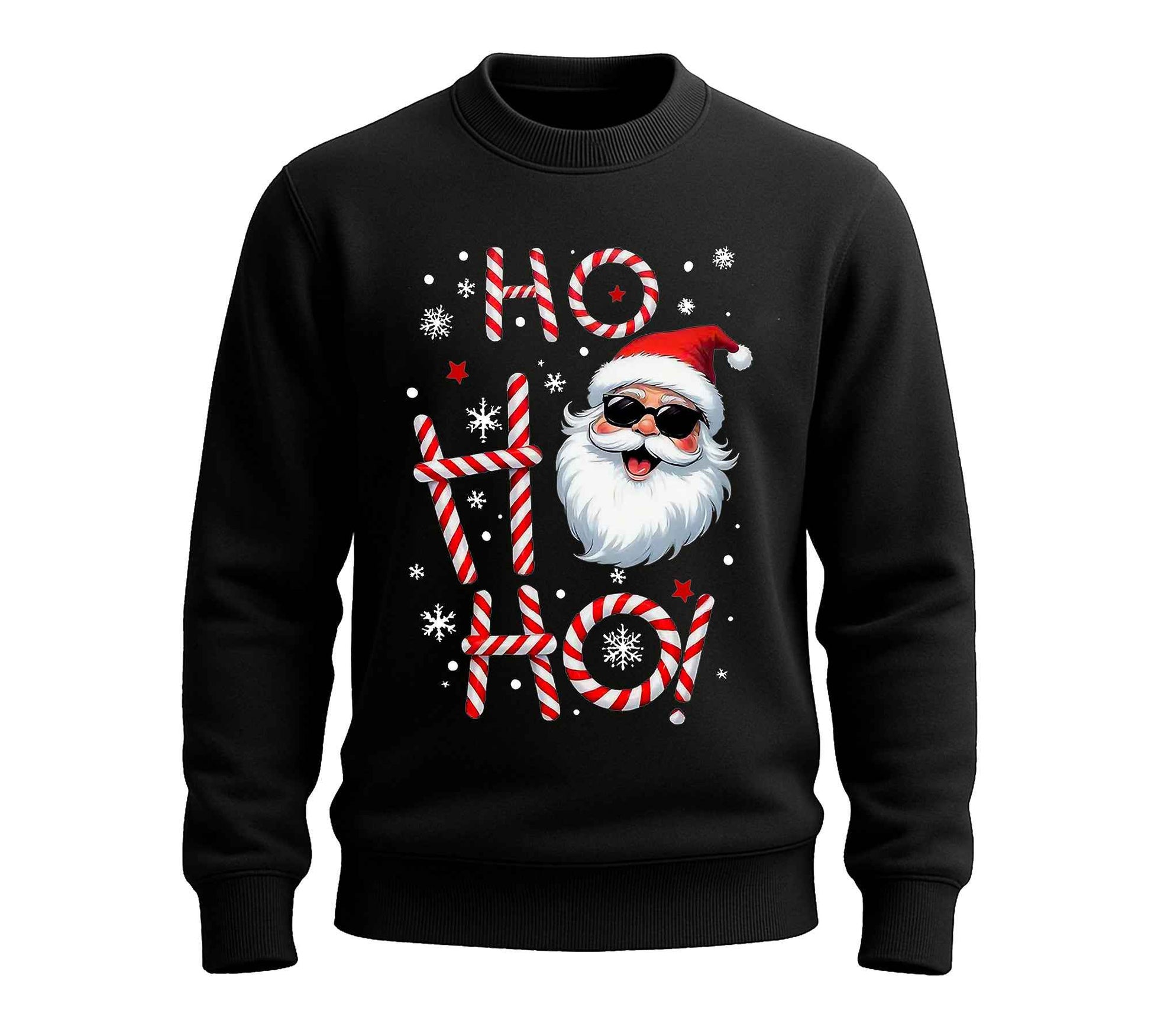 HO H HO SANTA SMILE | Sweatshirt For Men's