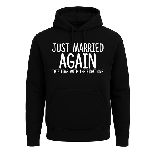 Just Married Again | Hoody For Men's