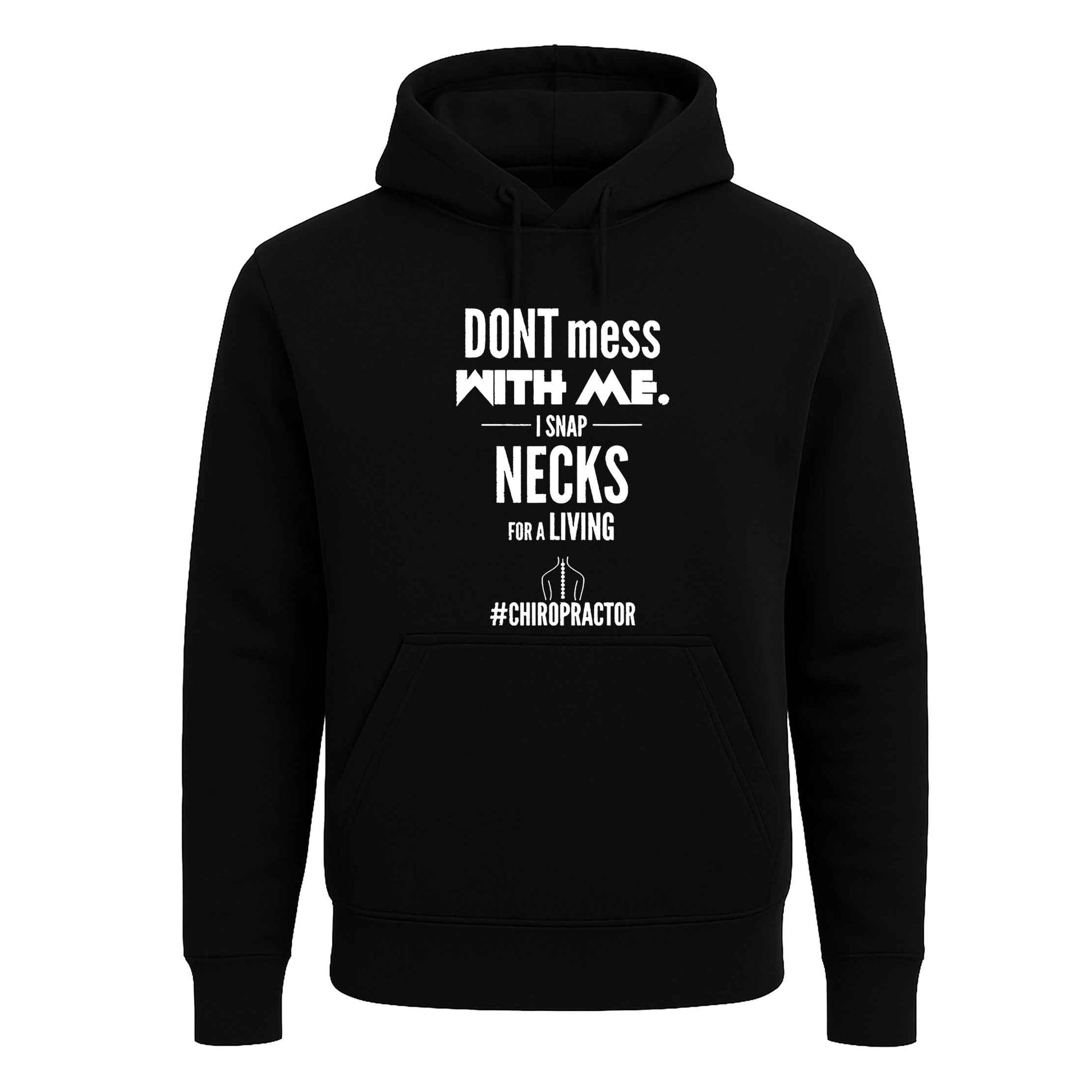 I Snap Necks For | Hoody For Men's BLACK HOODY I Snap Necks For | Hoody For Men's
