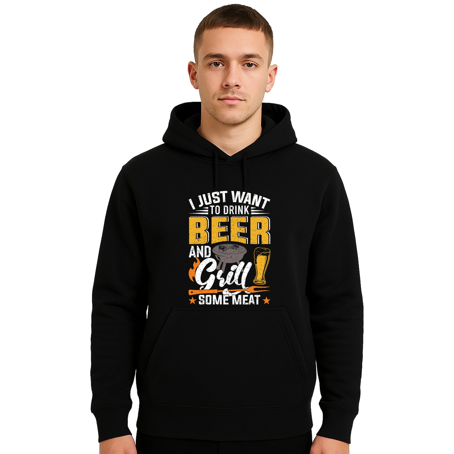 I Just Want To Drink Beer | Hoody For Men'S I Just Want To Drink Beer | Hoody For Men'S