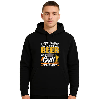 I Just Want To Drink Beer | Hoody For Men'S I Just Want To Drink Beer | Hoody For Men'S
