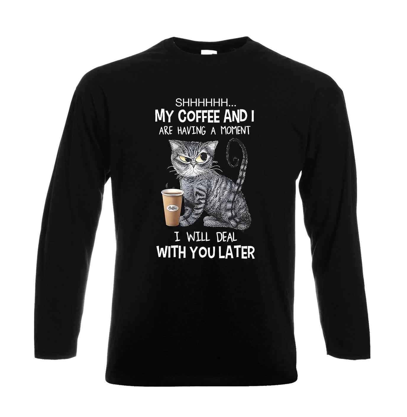 My Coffee And | Men's Long Sleeve My Coffee And | Men's Long Sleeve