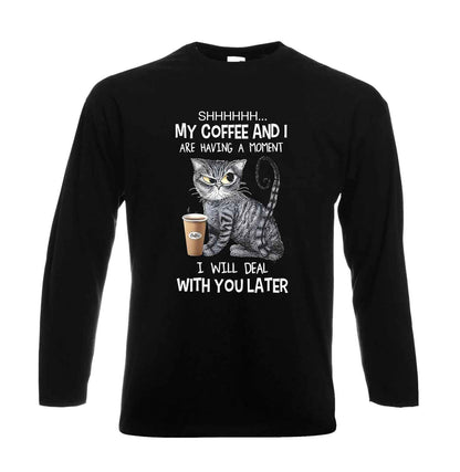 My Coffee And | Men's Long Sleeve My Coffee And | Men's Long Sleeve