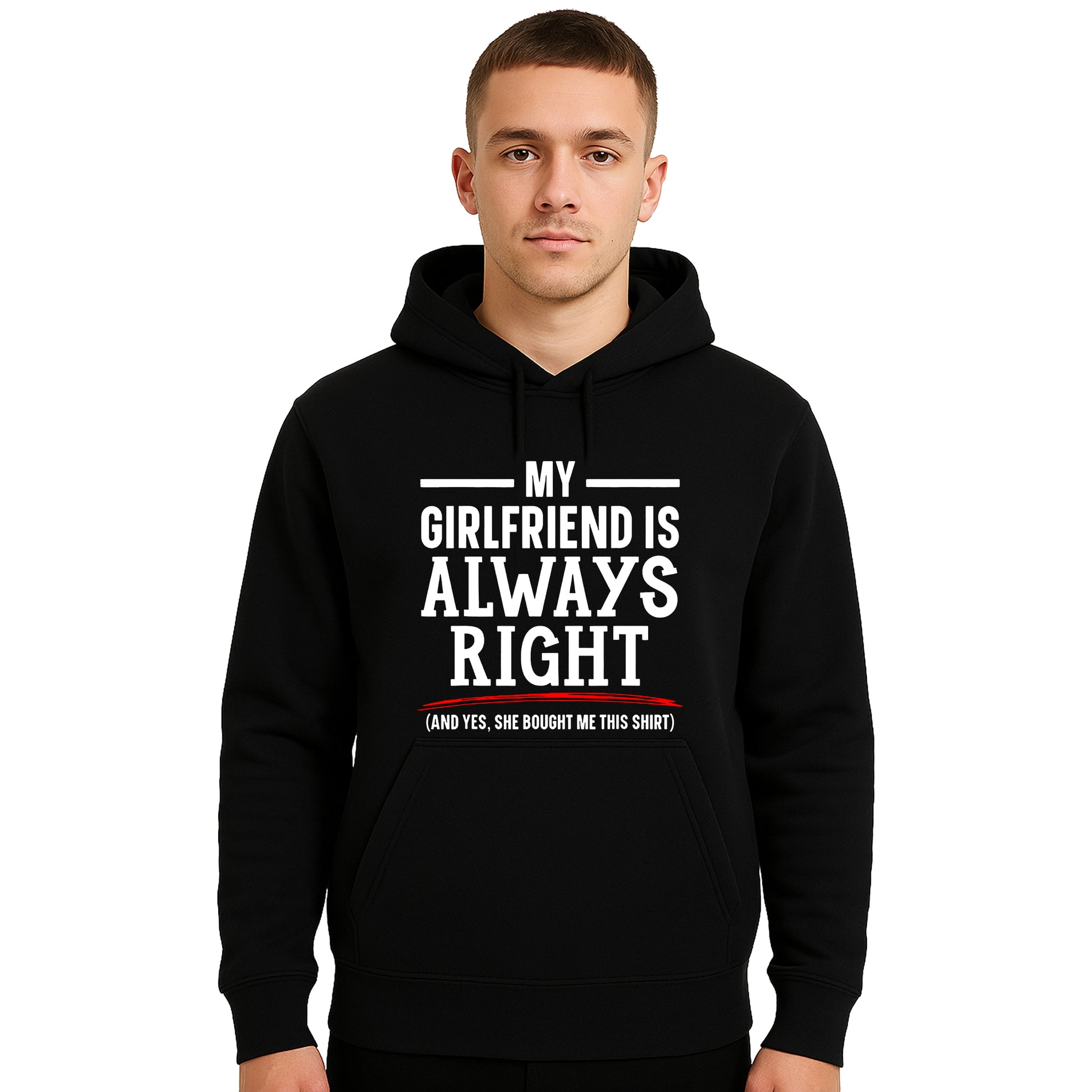 My Girlfriend is Always | Hoody For Men's My Girlfriend is Always | Hoody For Men's
