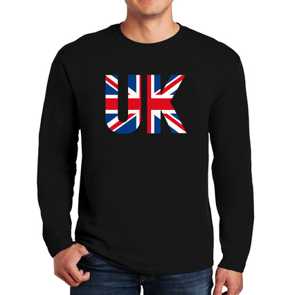 Union Jack England Flag | Men's Long Sleeve