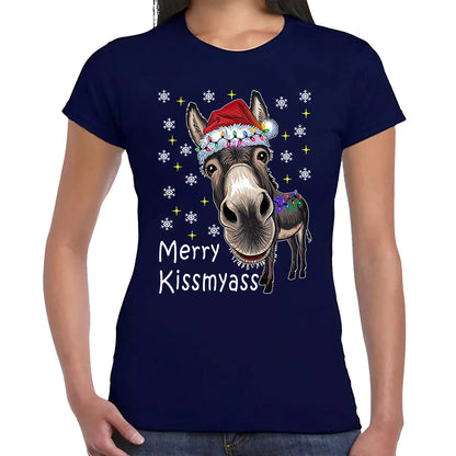 MERRY KISSMYASS | LADIES T-SHIRT