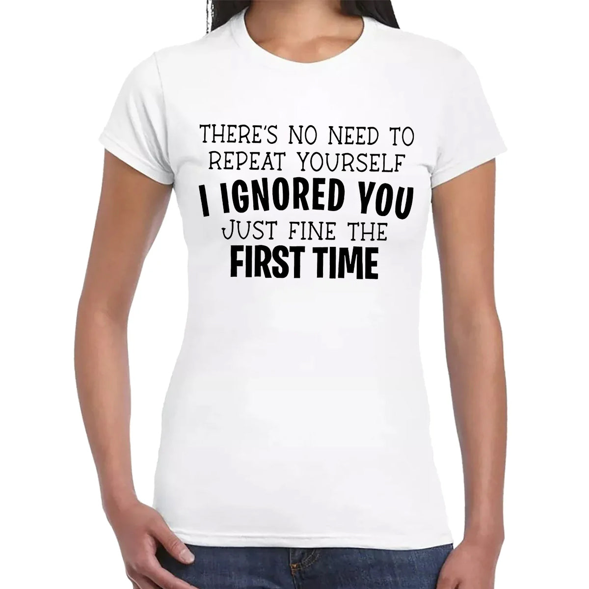 THERE'S NO NEED | LADIES T-SHIRT