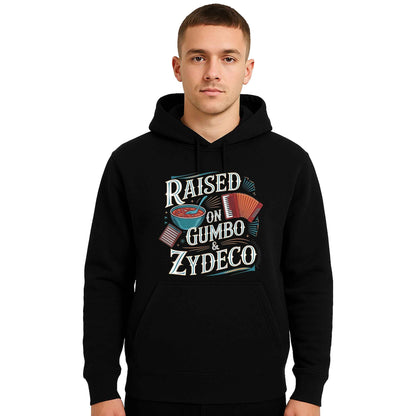 Raised on Gumbo Zydeco | Hoody For Men's Raised on Gumbo Zydeco | Hoody For Men's