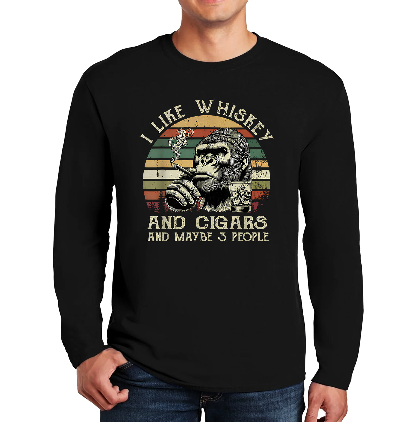 I Like Whiskey | Men's Long Sleeve I Like Whiskey | Men's Long Sleeve