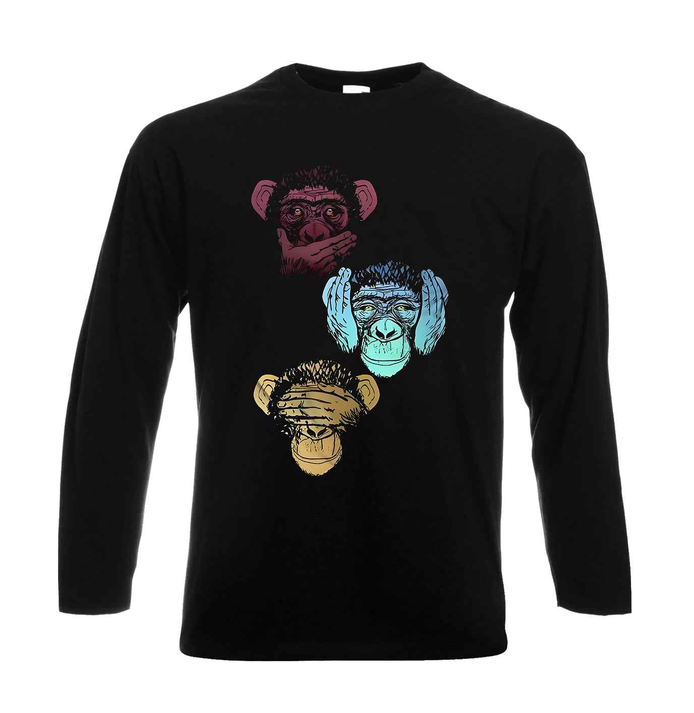 Hip Hop Monkey | Men's Long Sleeve Hip Hop Monkey | Men's Long Sleeve